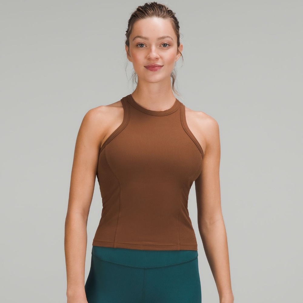 Lululemon Ribbed Nulu Racerback Yoga Tank Top
Roasted Brown | Size 12